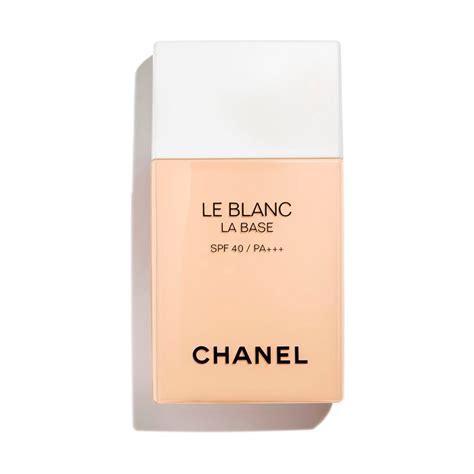 chanel le blanc base price|chanel le blanc whitening skincare.